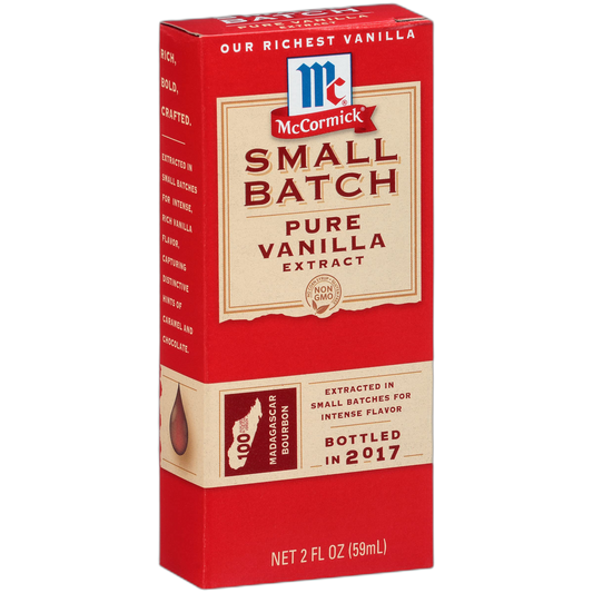 McCormick Vanilla Extract, Pure, Small Batch, Made with Madagascar Bourbon Vanilla Beans, 2 fl oz