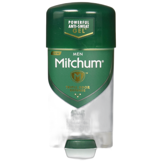 (Pack of 4) Mitchum Power Gel Anti-Perspirant Deodorant Unscented 2.25 oz (*Packaging may vary)