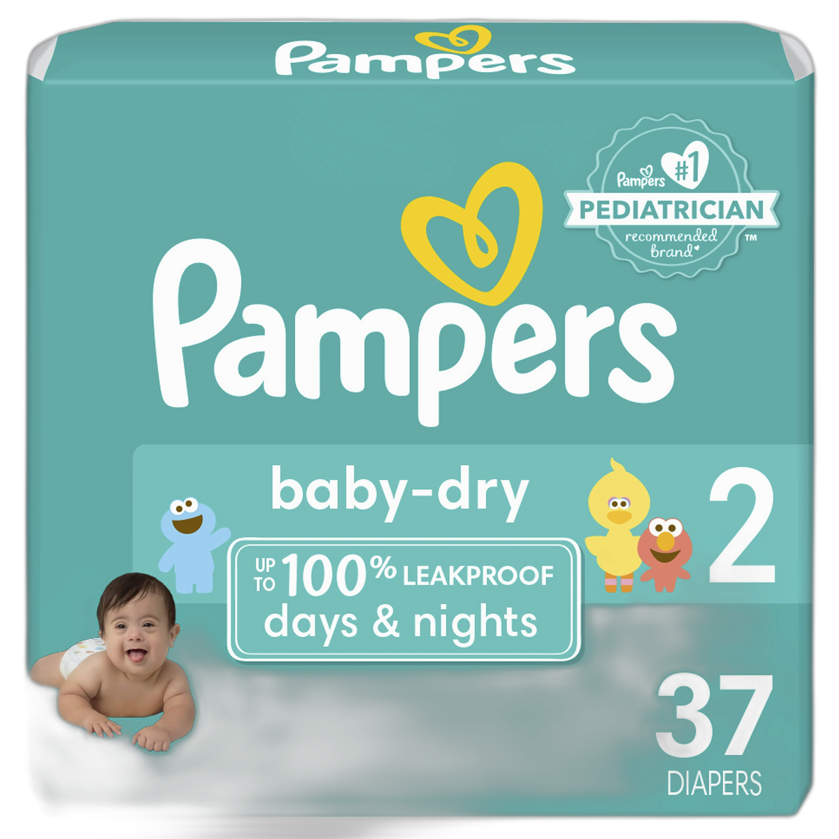 pampers Baby Dry Diaper Size 2 37 ct Old