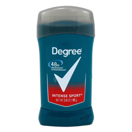 Degree Deodorant 3 Ounce Mens Time Released Intense Sport (88ml) (3 Pack)