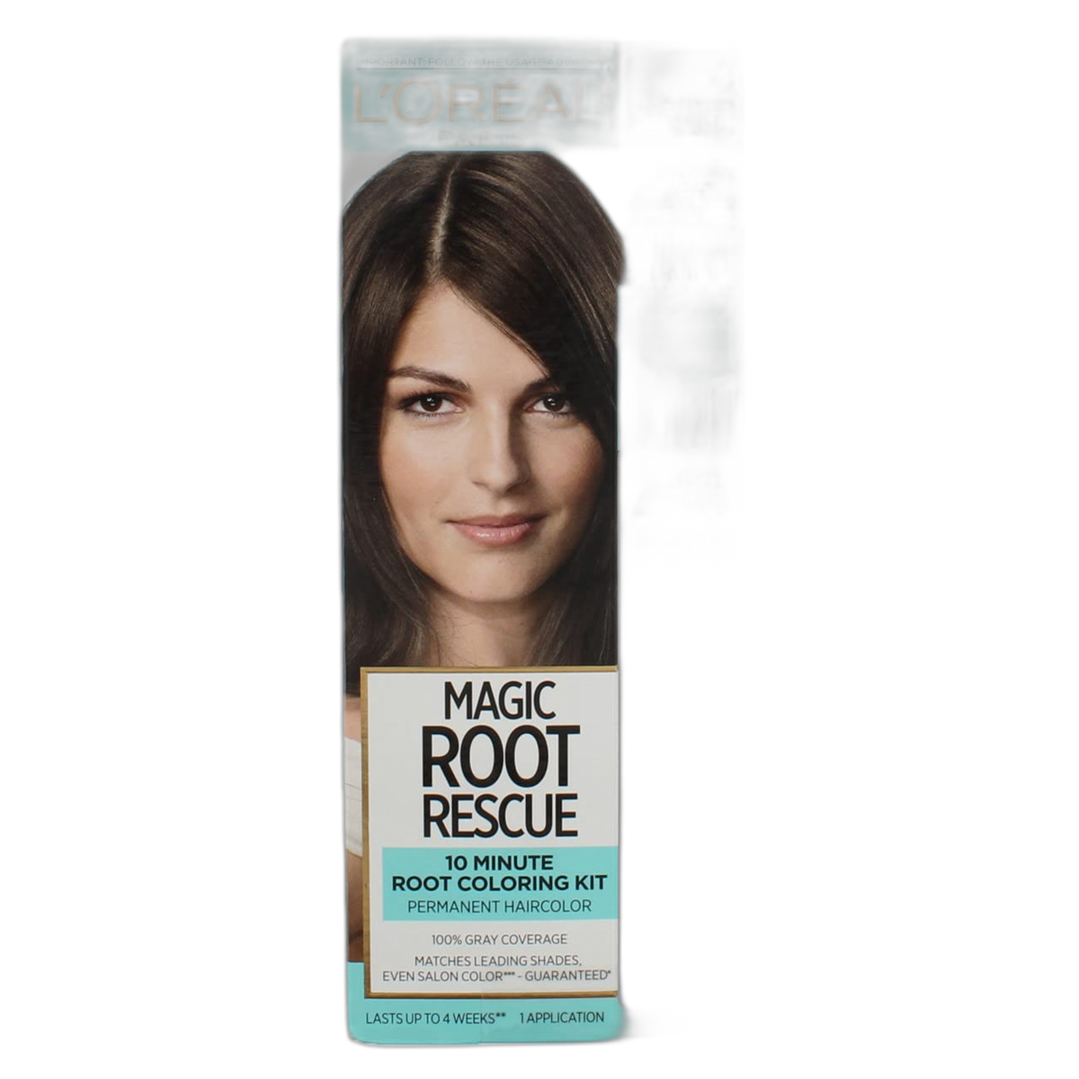 L'Oreal Root Rescue #4 Dark Brown Hair Color, 1ct
