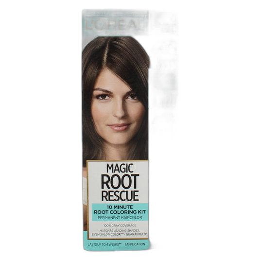 L'Oreal Root Rescue #4 Dark Brown Hair Color, 1ct