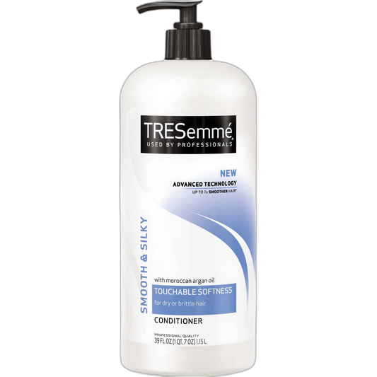 TRESemme Smooth And Silky Conditioner With Pump, 39 Ounce