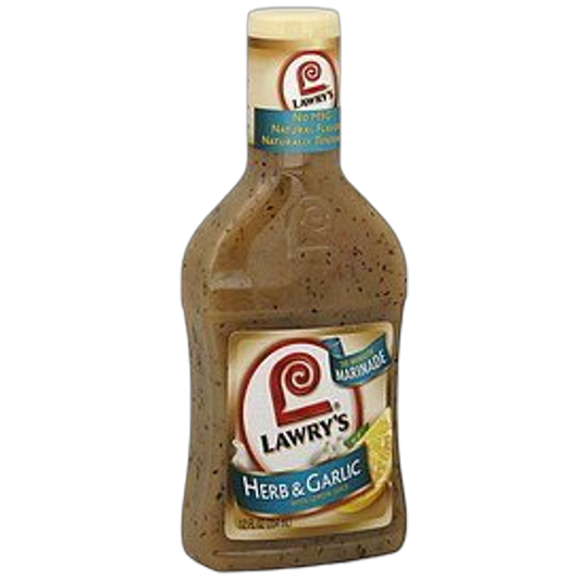 Lawry's, Herb & Garlic with Lemon Juice Marinade, 12oz Bottle (Pack of 2)