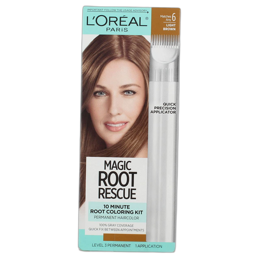 Loreal Root Rescue #6 Light Brown Shade, Size 1ct