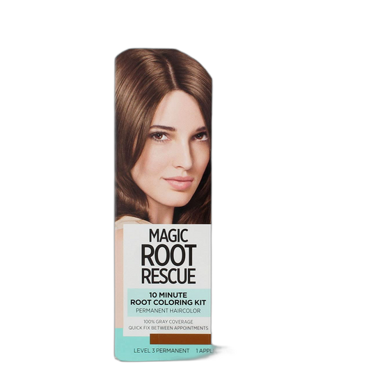 L'Oreal Paris Root Rescue Coloring Kit, Medium Golden Brown 5G