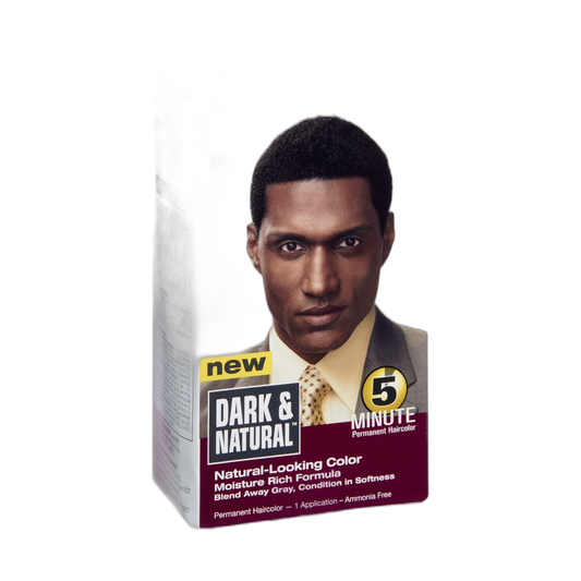 Dark and Natural Men's 5 Minute Hair Color 3, Jet BLack, 1 ea (Pack of 12)
