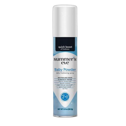 Summer's Eve Feminine Deodorant Spray - Baby Powder - 2 oz