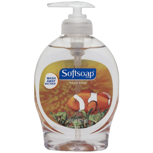 Softsoap Aquarium Clear Pump, 7.5-Ounce Bottles (Pack of 6)