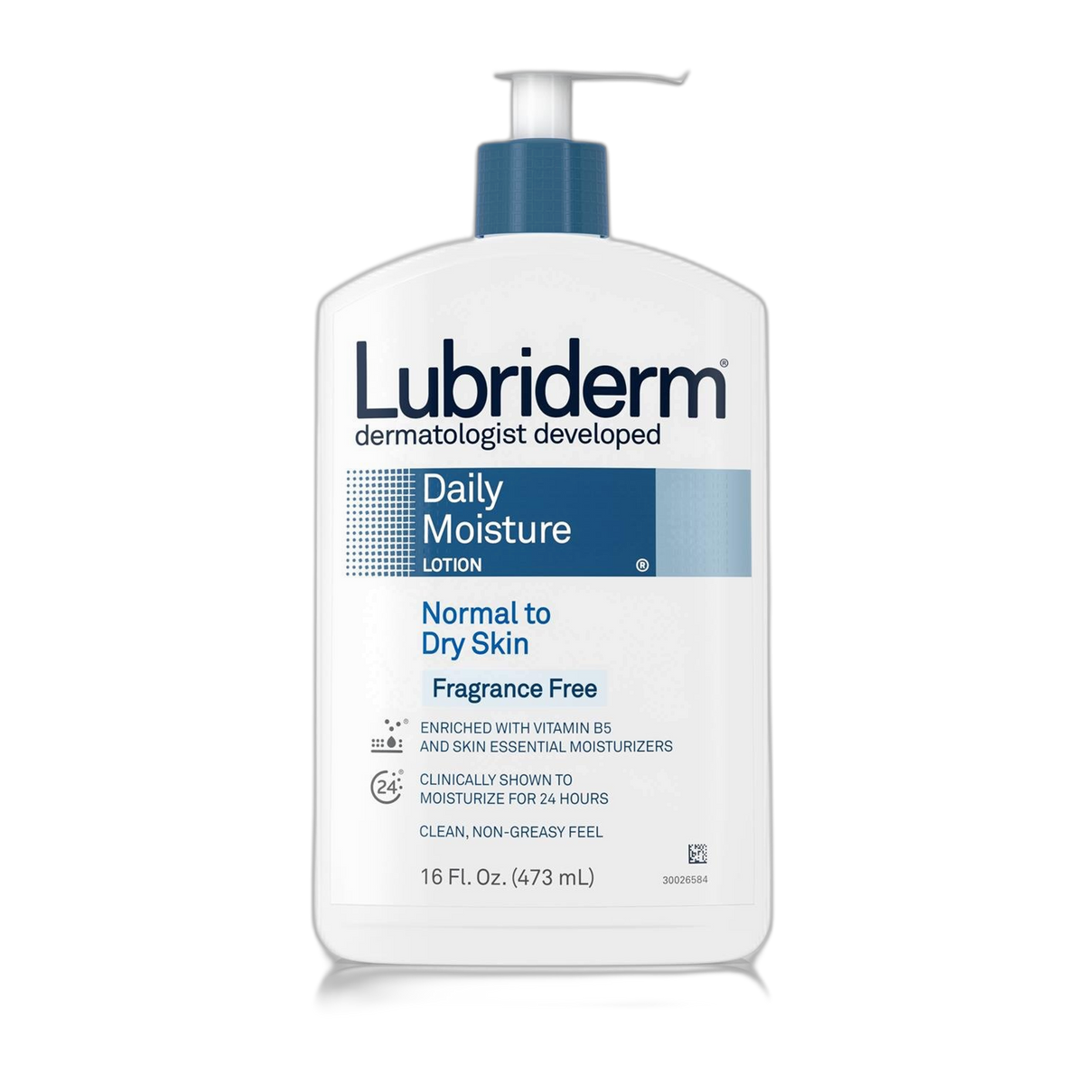 Lubriderm 48323EA Skin Therapy Hand & Body Lotion, 16oz Pump Bottle