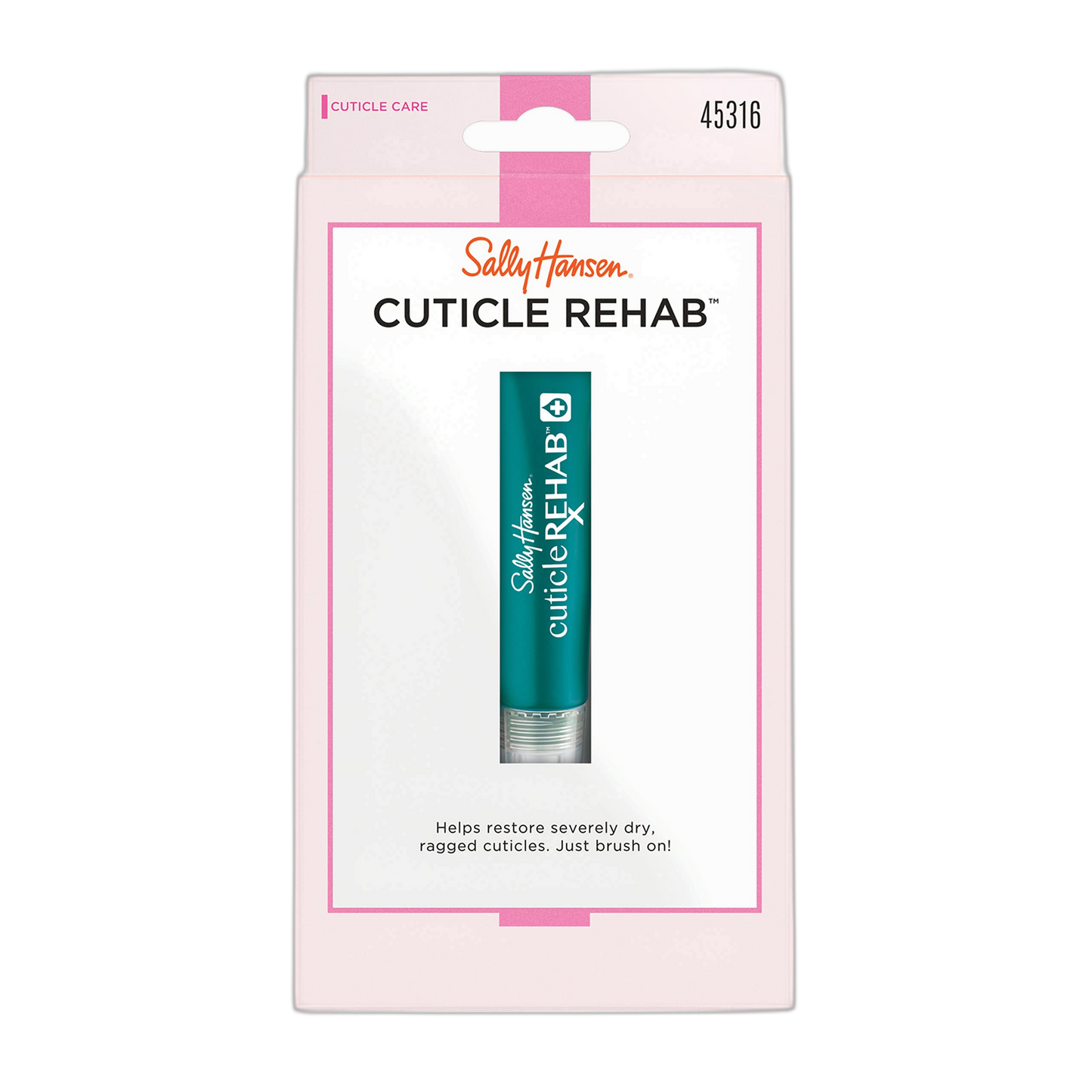 Sally Hansen Cuticle Rehab™, Moisturizing Treatment, Hydrates Nails and Cuticles, Reduces Breakage, Includes Jasmine, Rose and Vitamin E