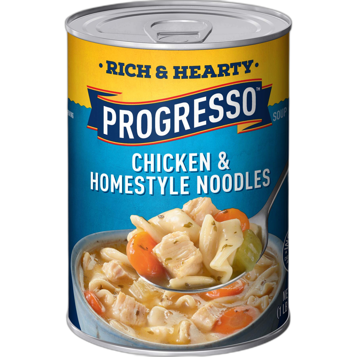 Progresso, Rich & Hearty Soup, Chicken and Homestyle Noodles, 19oz Can (Pack of 6)