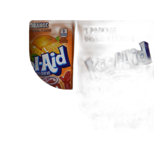 Kool-Aid Orange Unsweetened Soft Drink Mix, 0.15 Oz (Bonus Pack of 50 Packets)