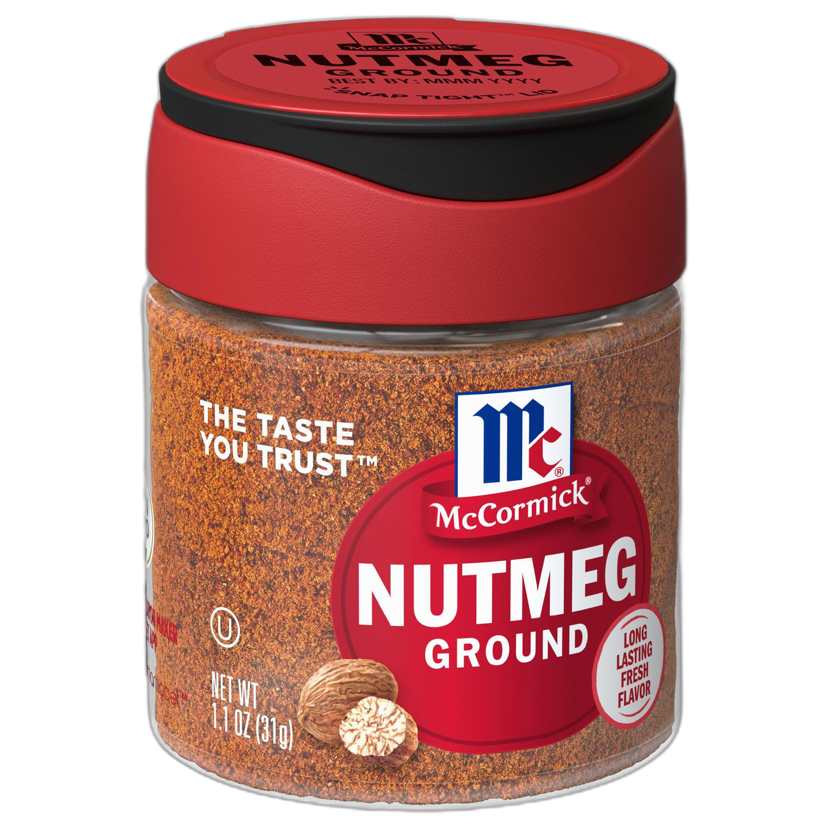 McCormick Ground Nutmeg, 1.1 oz