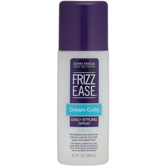 John Frieda Frizz-Ease Dream Curls Daily Styling Spray, 6.7 Fl Oz (Pack of 4)