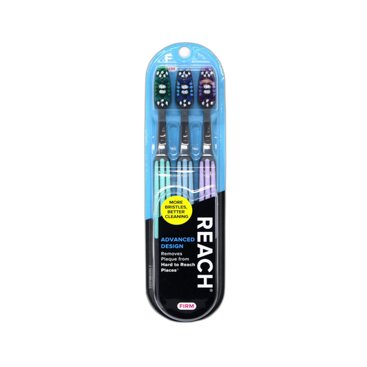 Reach Adv Toothbrush Firm Size 3ct