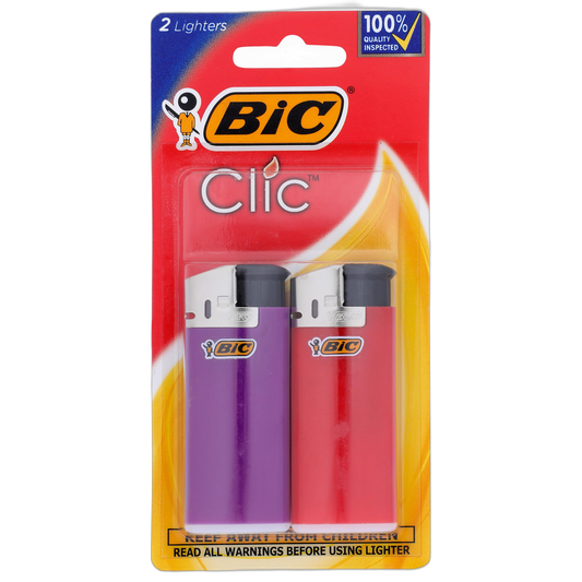 Bic Minitronic Pocket Lig Size 2pk Bic Minitronic Pocket Lighter 2pk