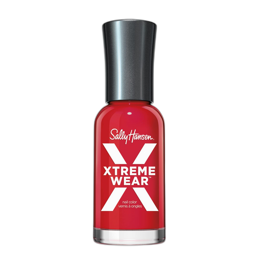 Sally Hansen Xtreme Wear, Pucker Up, Long Lasting, Chip Resistant, Opaque, Shiny Red Nail Polish