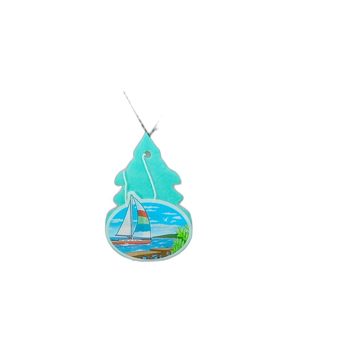LITTLE TREES Car Air Freshener | Hanging Paper Tree for Home or Car | Bayside Breeze | Pack of 3