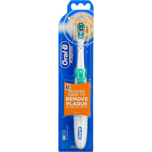 Oral-B Toothbrush Complete Remove Plaque (Battery) (2 Pack)