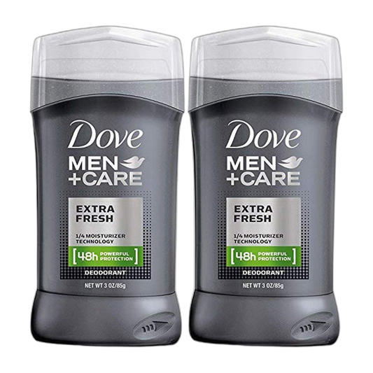 Dove Men +Care Deodorant, Extra Fresh - 3 oz - 2 pk