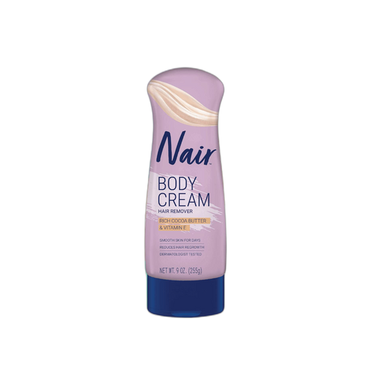 Nair Hair Remover Lotion Cocoa Butter & Vitamin-E 9 Ounce (266ml) (2 Pack)