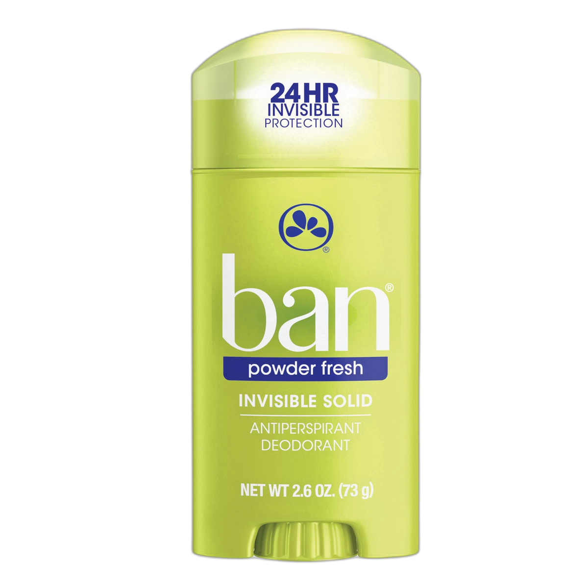 Ban Anti-Perspirant Deodorant Invisible Solid Powder Fresh 2.60 oz (Pack of 4)
