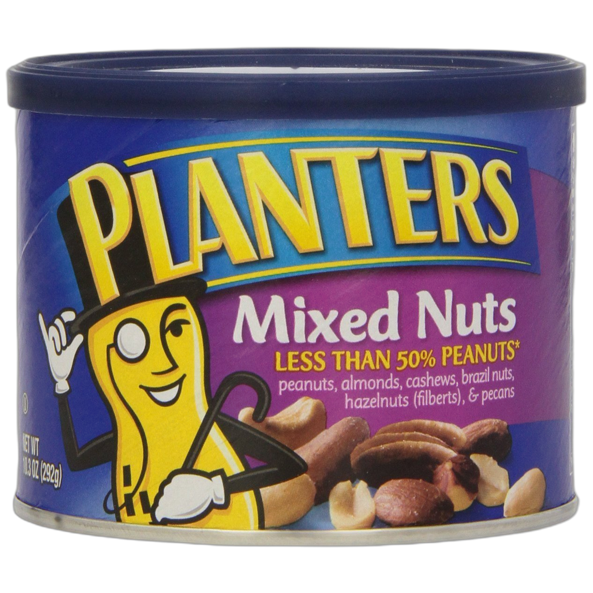 Planters Mixed Nuts Canister 10.3 Oz (2 Pack)
