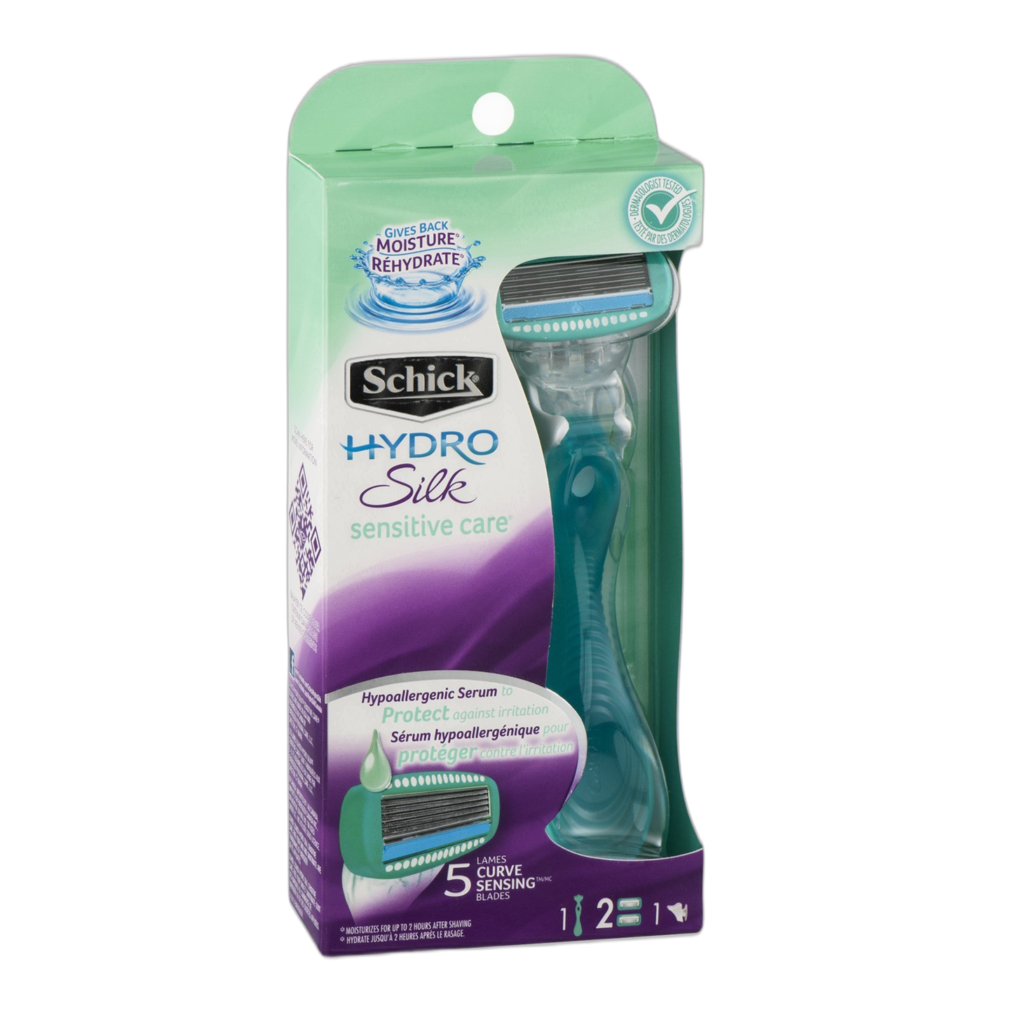 Schick Hydro Silk Sensitive Razor - 2 Pack