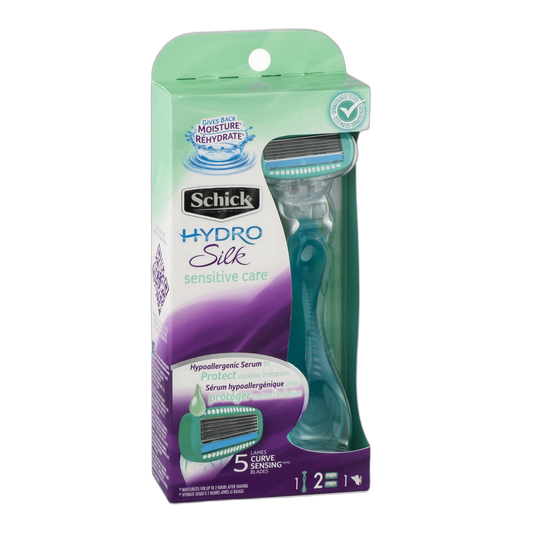 Schick Hydro Silk Sensitive Razor - 2 Pack