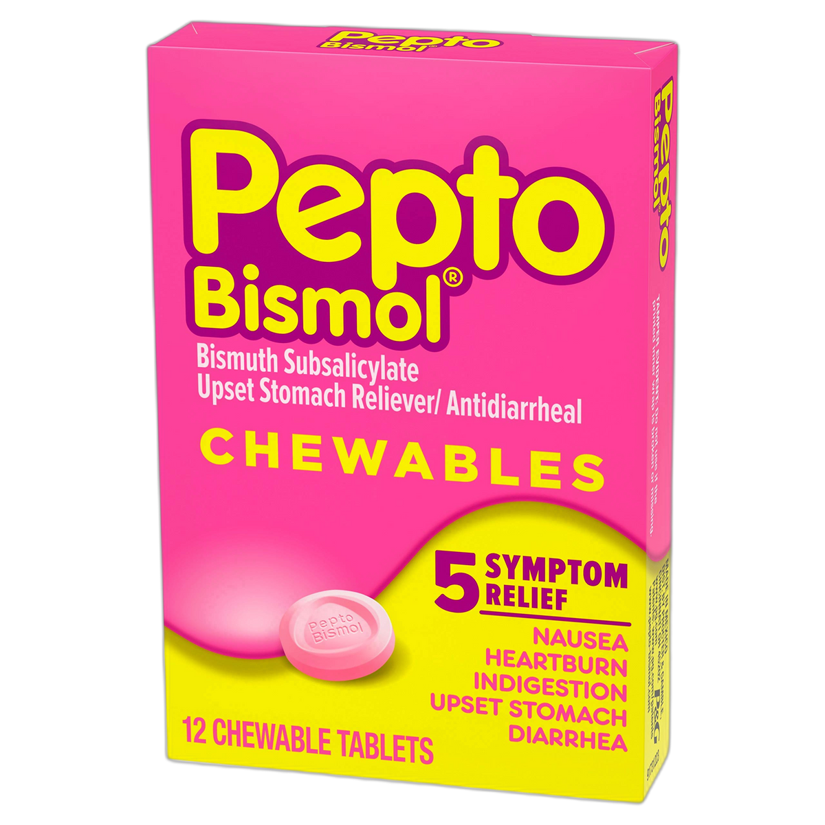 Pepto Bismol Tablet Original 12ct