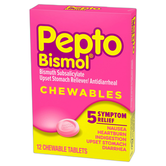 Pepto Bismol Tablet Original 12ct