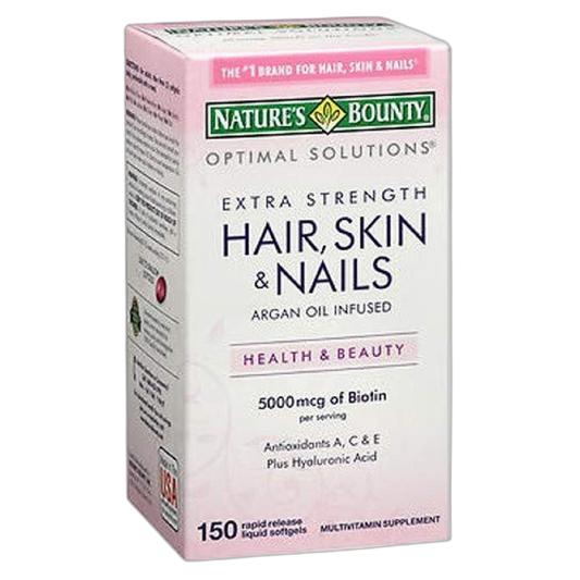 Nature's Bounty, Extra Strength Hair, Skin and Nails -150 Rapid release Softgels