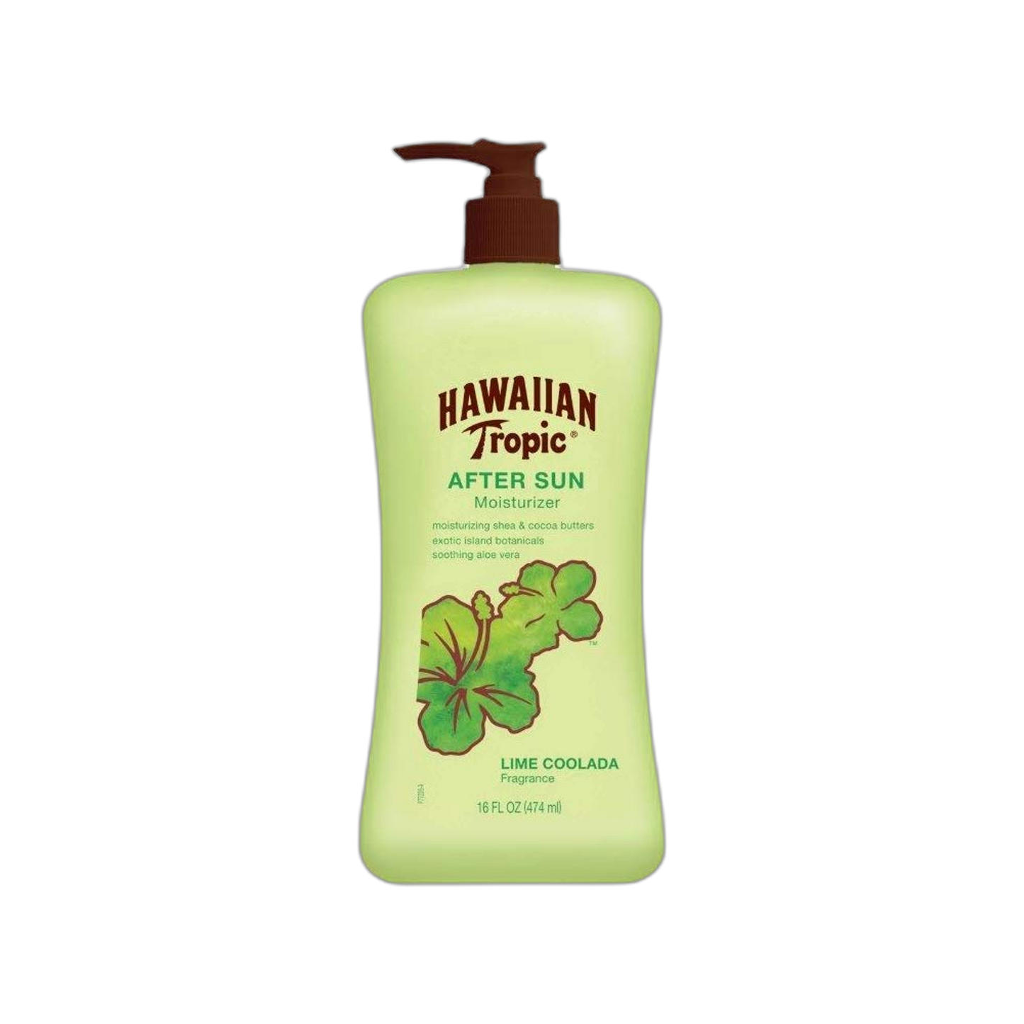 Hawaiian Tropic After Sun Moisturizer Lime Coolada, 16 Fl Oz (Pack of 6)