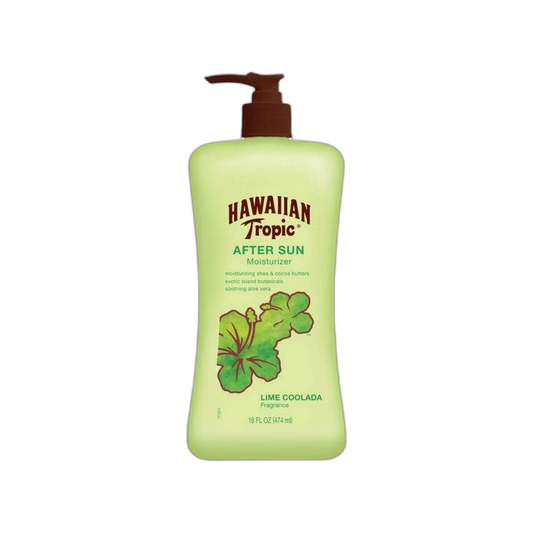 Hawaiian Tropic After Sun Moisturizer Lime Coolada, 16 Fl Oz (Pack of 6)