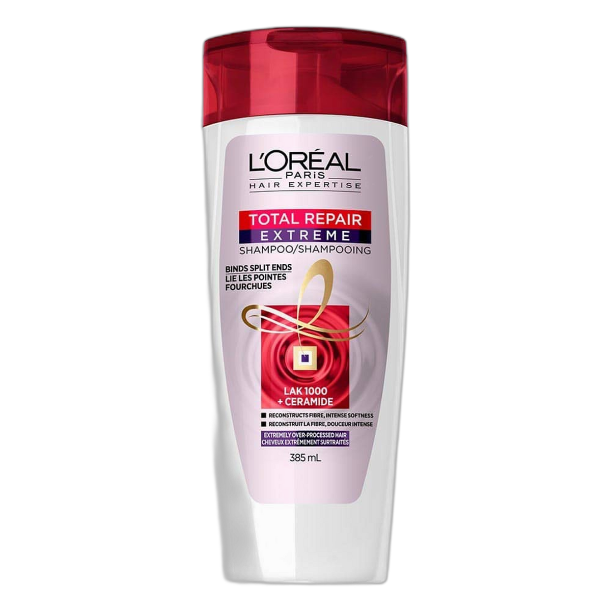 L'Oréal Paris Hair Expert Total Repair Extreme Reconstructing Shampoo, 12.6 fl. oz. (Packaging May Vary)