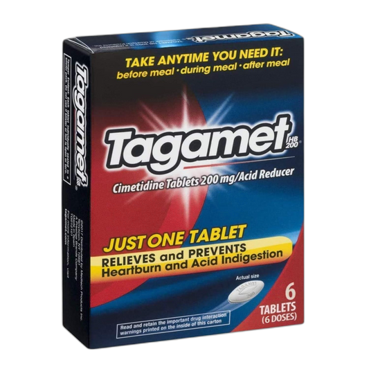 Tagamet HB 200mg, 6 Tablets (Pack of 3)