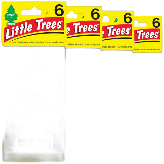 LITTLE TREES Air Fresheners Car Air Freshener. Hanging Tree Provides Long Lasting Scent for Auto or Home. New Car Scent, 24 Air Fresheners