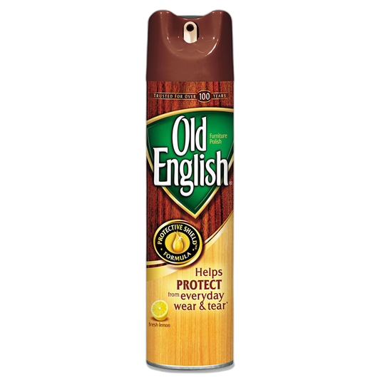 Old English Aerosol Furniture Polish - Lemon - 12.5 oz