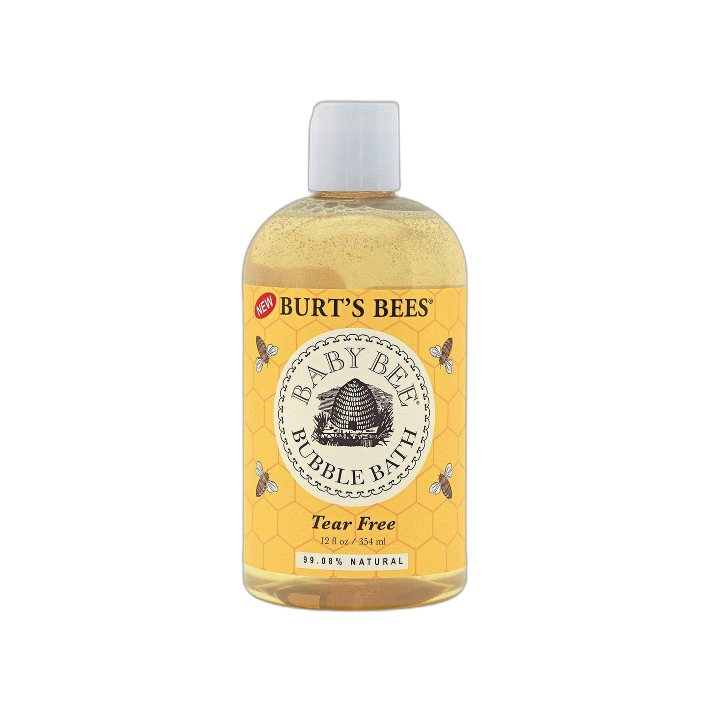 Burt’s Bees Baby Bubble Bath, Tear Free Baby Wash, 12 Fluid Ounces