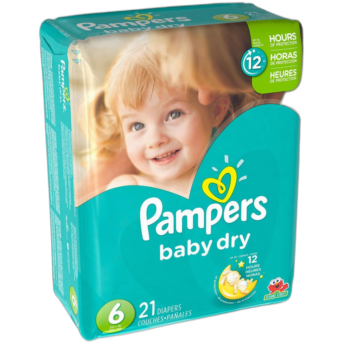Pampers Baby Dry Diapers - Size 6 - 21 ct