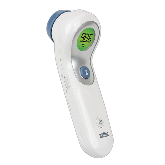 Braun No Touch and Forehead Thermometer - Touchless Thermometer for Adults, Babies, Toddlers and Kids, Color-Coded Fever Guidance, Fast, Reliable, and Accurate Results, FSA and HSA Eligible