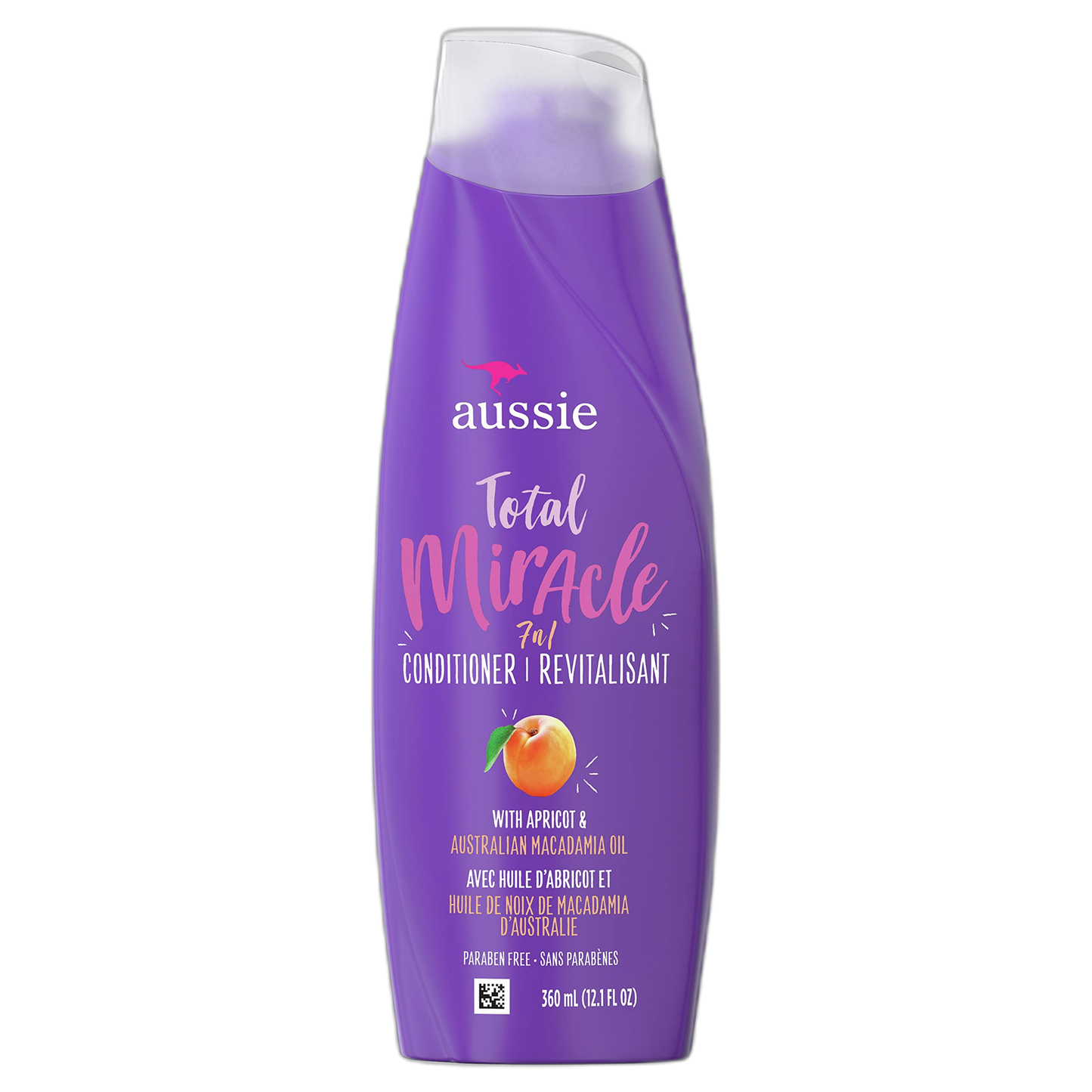 Paraben-Free Total Miracle Conditioner w/ Apricot For Hair Damage, 12.1 fl oz