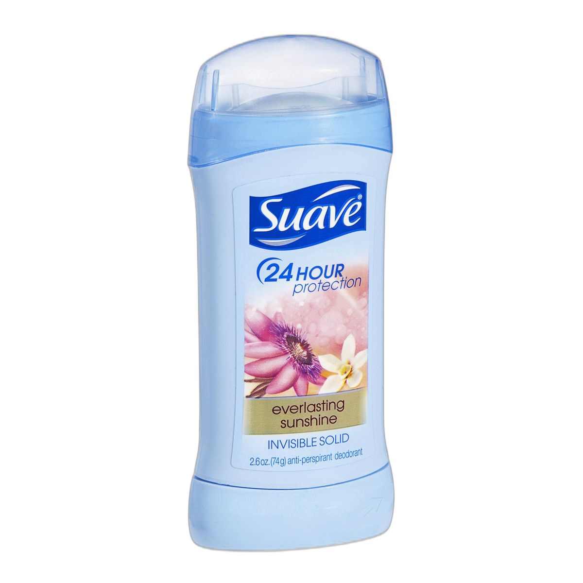 Suave Deodorant 2.6 Ounce 24Hr Everlast Sunshine Invis.Solid (76ml) (6 Pack)