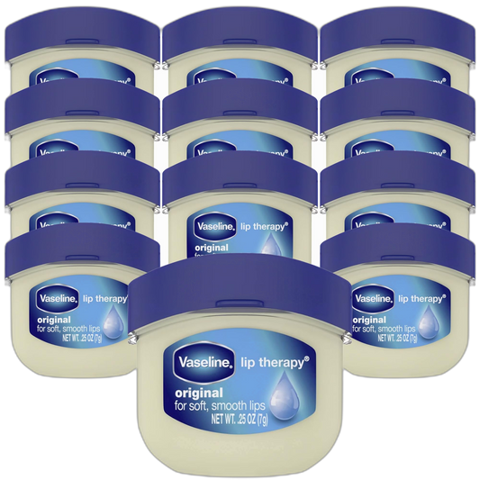 Vaseline Lip Therapy Original, .25 oz (Pack of 12)