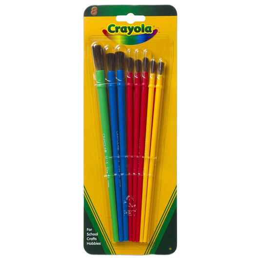 Crayola 05-3516 8 Pack Crayola® Arts And Crafts Brush Set