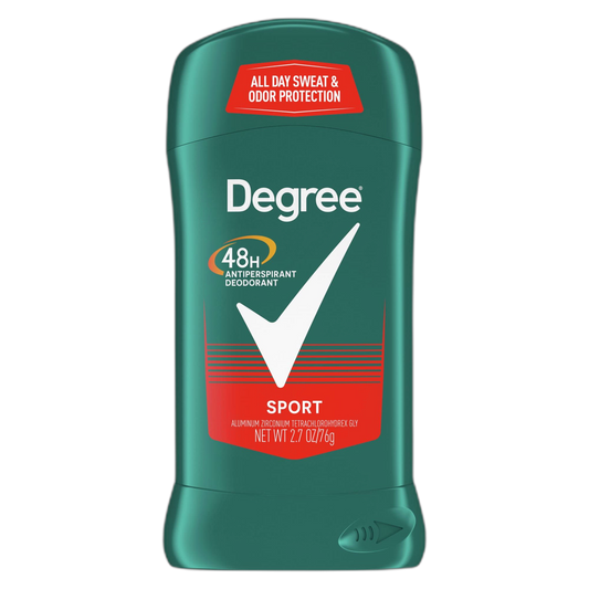 Degree Men Dry Protection Antiperspirant Deodorant Sport 2.7 oz (Pack of 12)