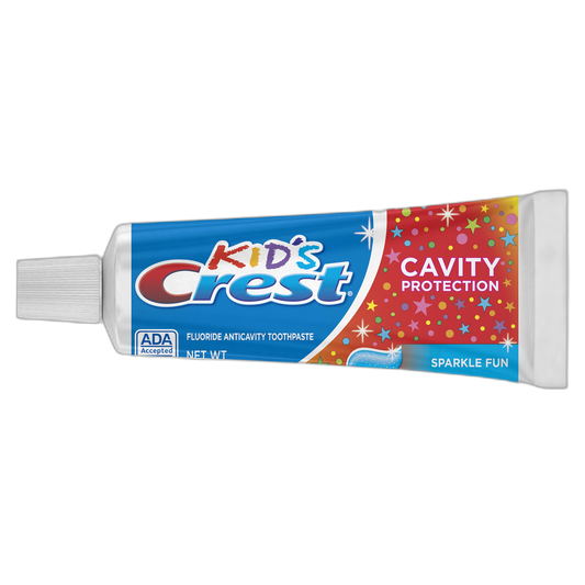 Crest Kid's Crest, Fluoride Anticavity Toothpaste, Sparkle Fun Flavor, 4.6-Ounce Tube