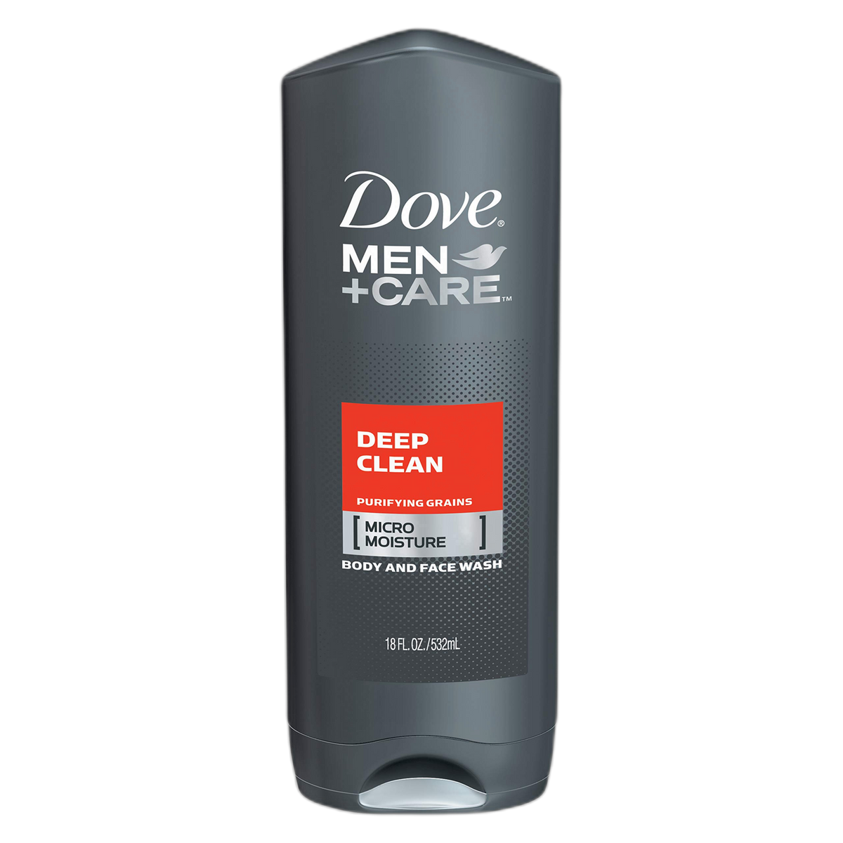 Dove Men+Care Body and Face Wash, Deep Clean 18 oz
