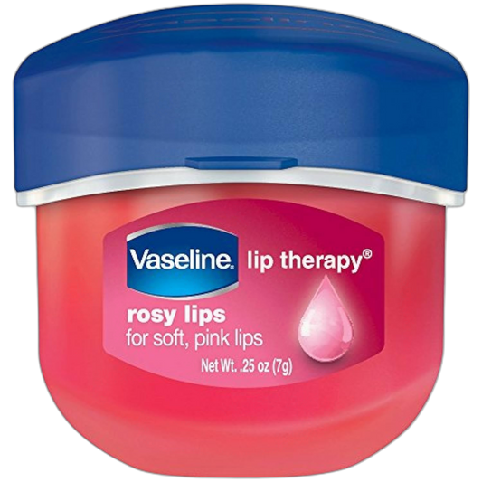 Vaseline Lip Therapy Rosy Lips 3-Pack – Mini Lip Balms for Soft, Pink Lips, 0.25 Oz Ea